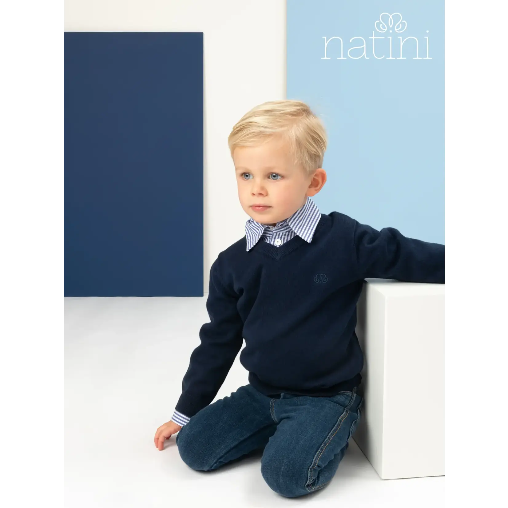 Natini SHIRT PIERROT STRIPES