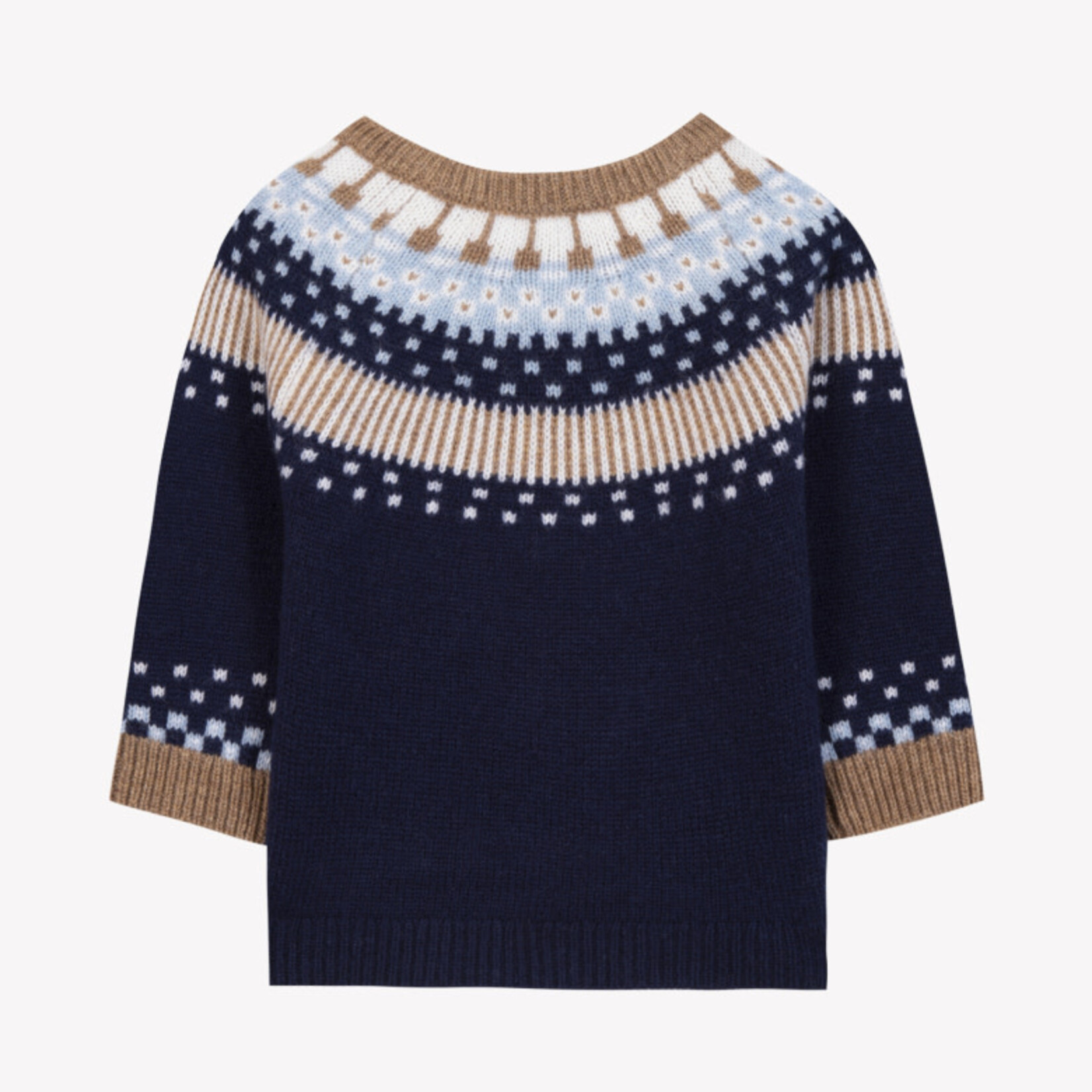 Tartine et Chocolat PULL2 GILET Marine CB18031