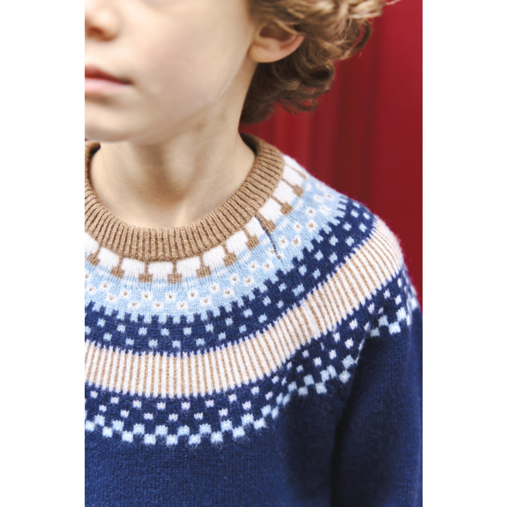 Tartine et Chocolat PULL2BIS PULL Marine CB18023
