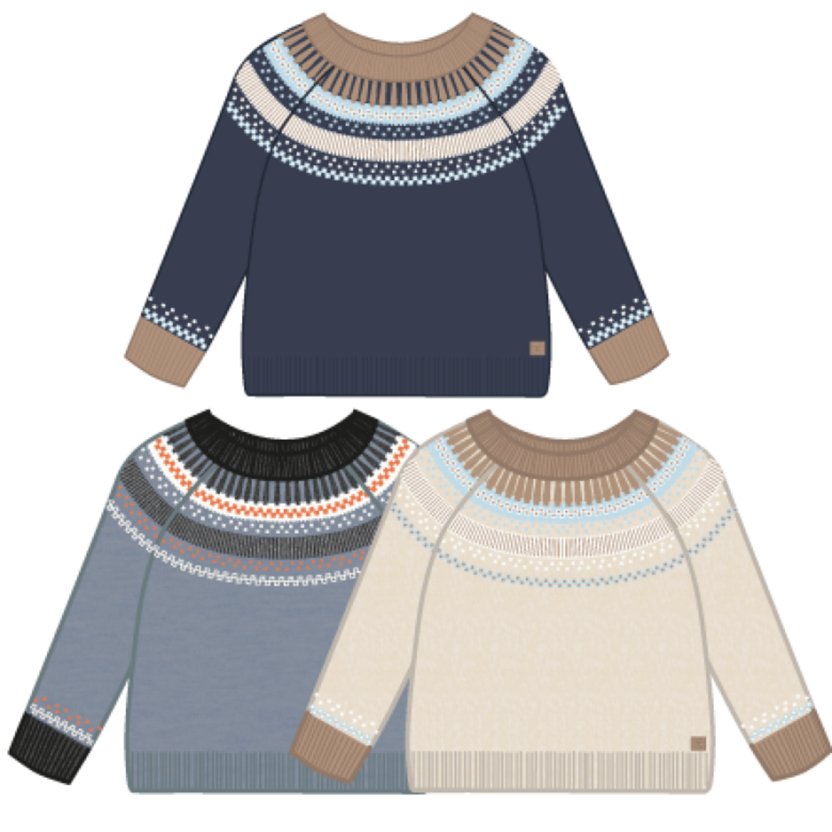 Tartine et Chocolat PULL2BIS PULL Marine CB18023