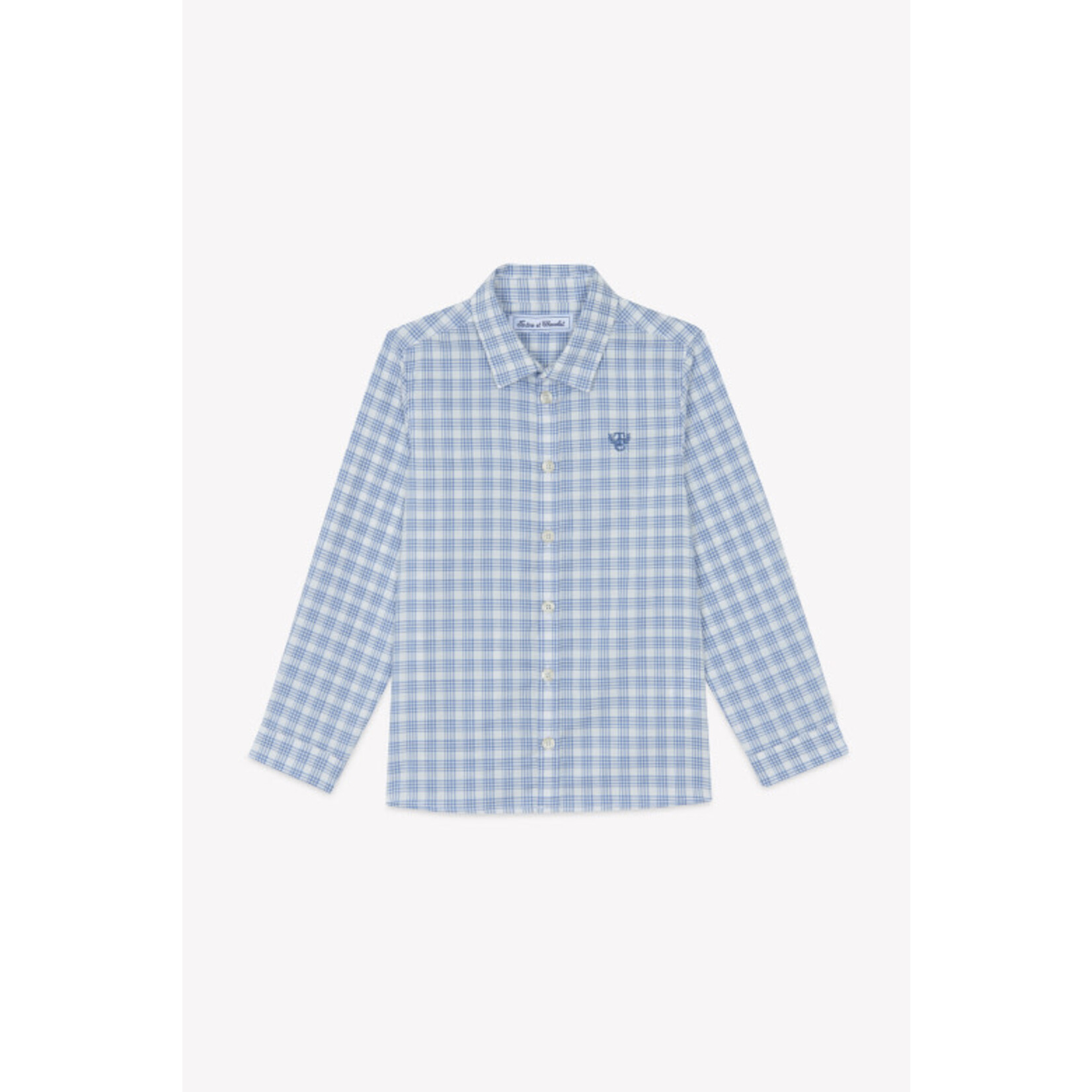Tartine et Chocolat CHEMISE5BIS CHEMISE Bleu grisé CB12053