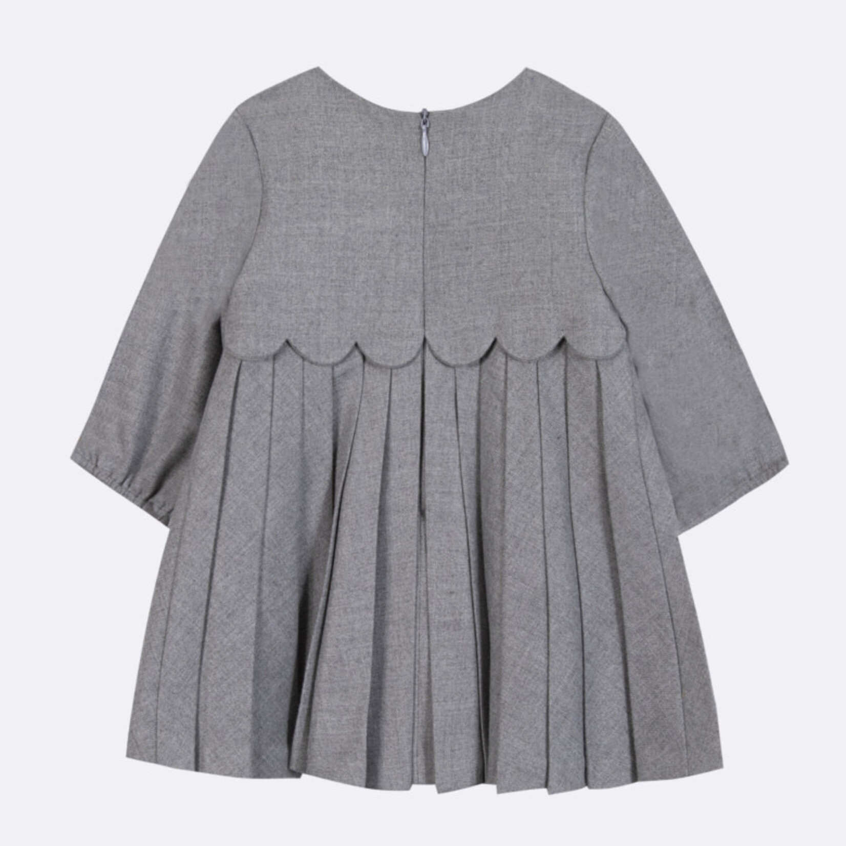 Tartine et Chocolat ROBE2 Robe Manches longues Gris moyen chiné CB30001