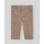 Paz Rodriguez WOVEN NEWBORN TROUSER "ESENCIAL"_Hazelnut_007-151135