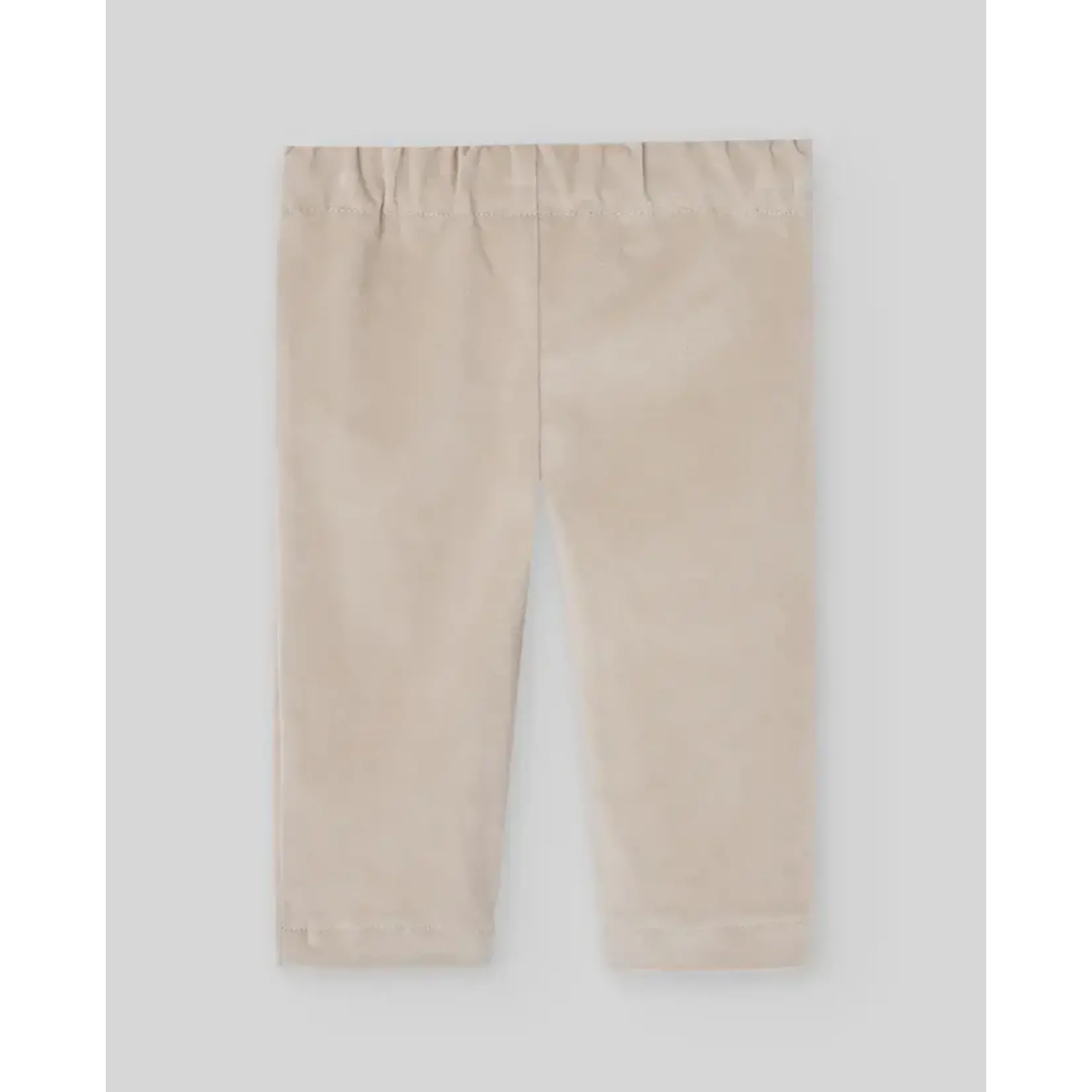 Paz Rodriguez WOVEN NEWBORN TROUSERS "PAZ OI 25-26"_Sand_007-152846