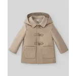 Paz Rodriguez WOVEN INFANT BOY PARKA "ESENCIAL"_Light Brown_012-151004