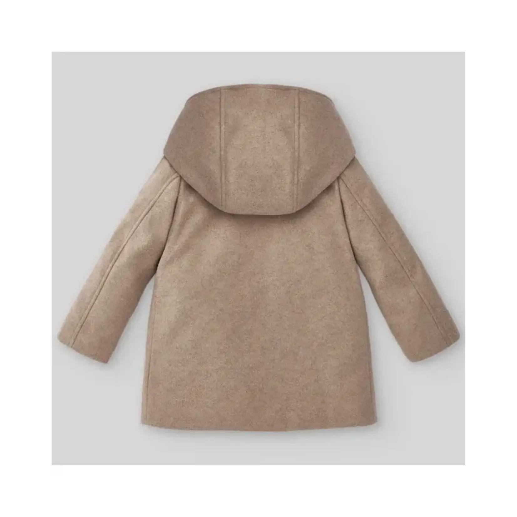 Paz Rodriguez WOVEN INFANT BOY PARKA "ESENCIAL"_Light Brown_012-151004