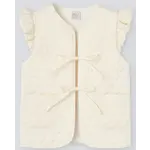 Paz Rodriguez WOVEN INFANT GIRL WAISTCOAT "CAMINO"_Cream_030-152940