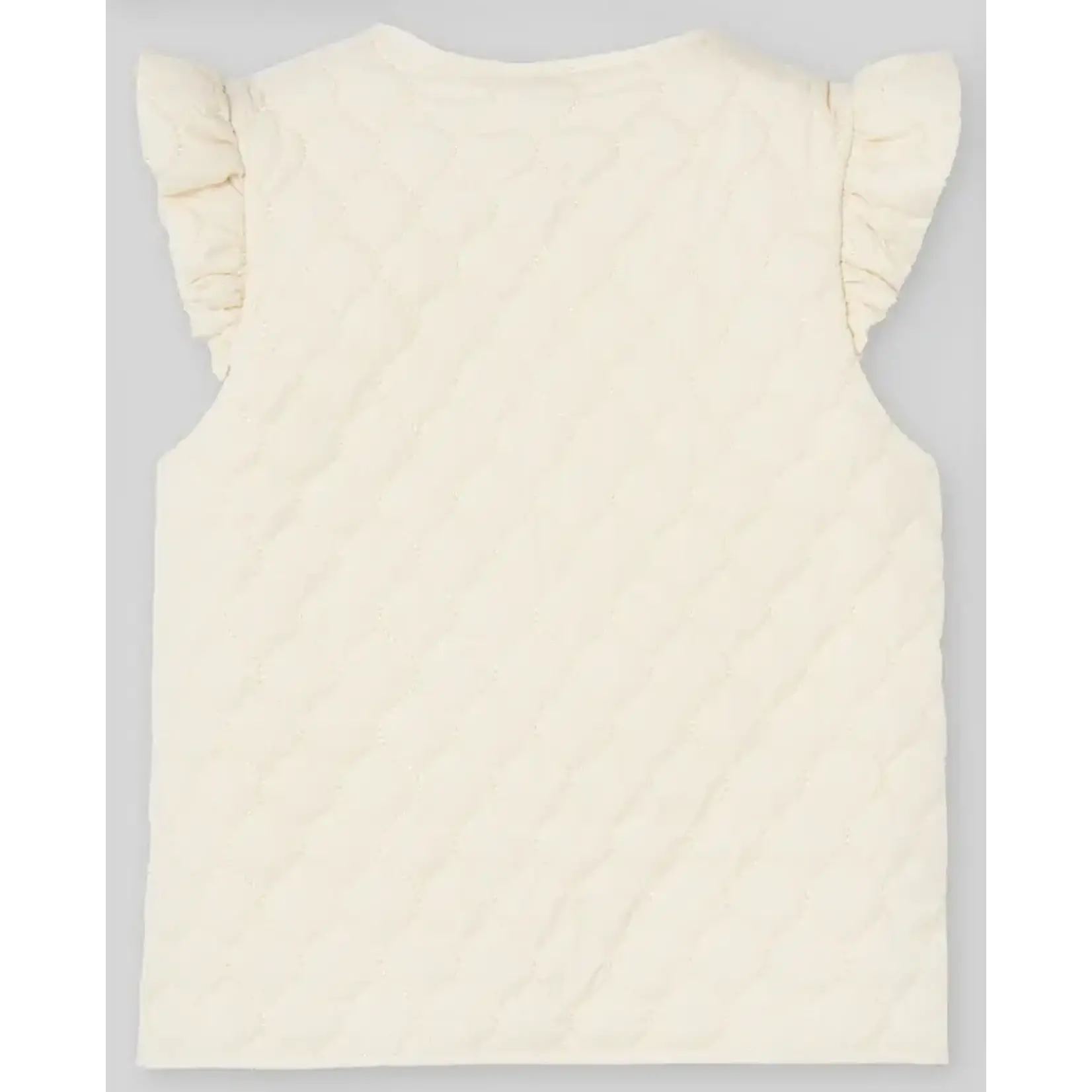 Paz Rodriguez WOVEN INFANT GIRL WAISTCOAT "CAMINO"_Cream_030-152940