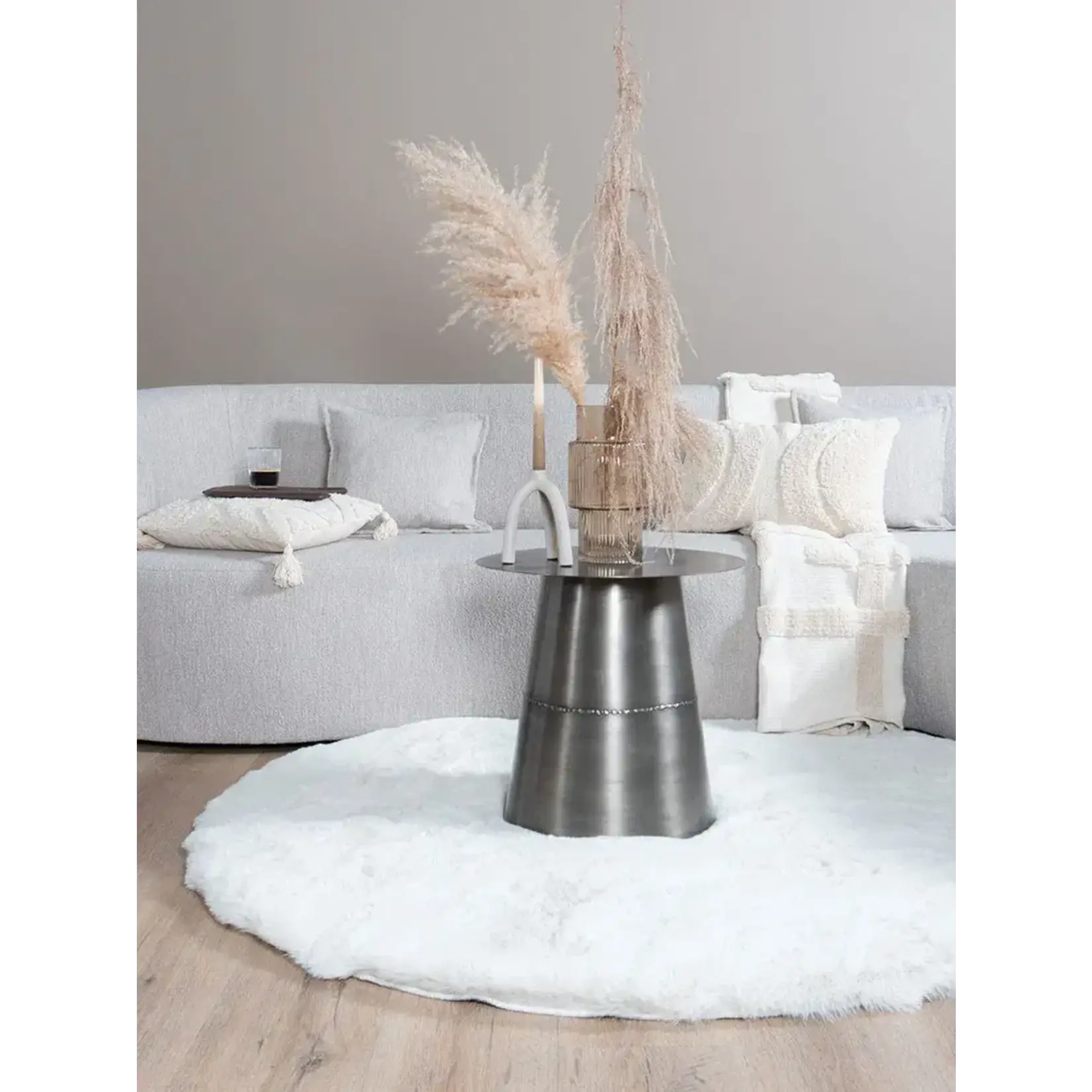 Vloerkleed Morbibo  Beige  - Rond ø160 cm