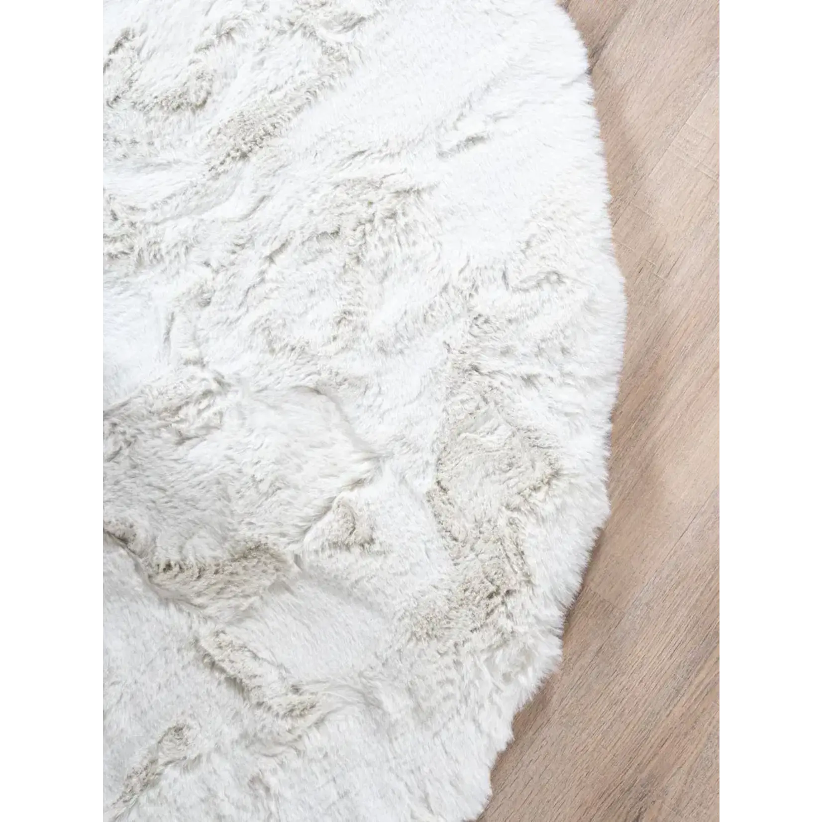 Vloerkleed Morbibo  Beige  - Rond ø160 cm