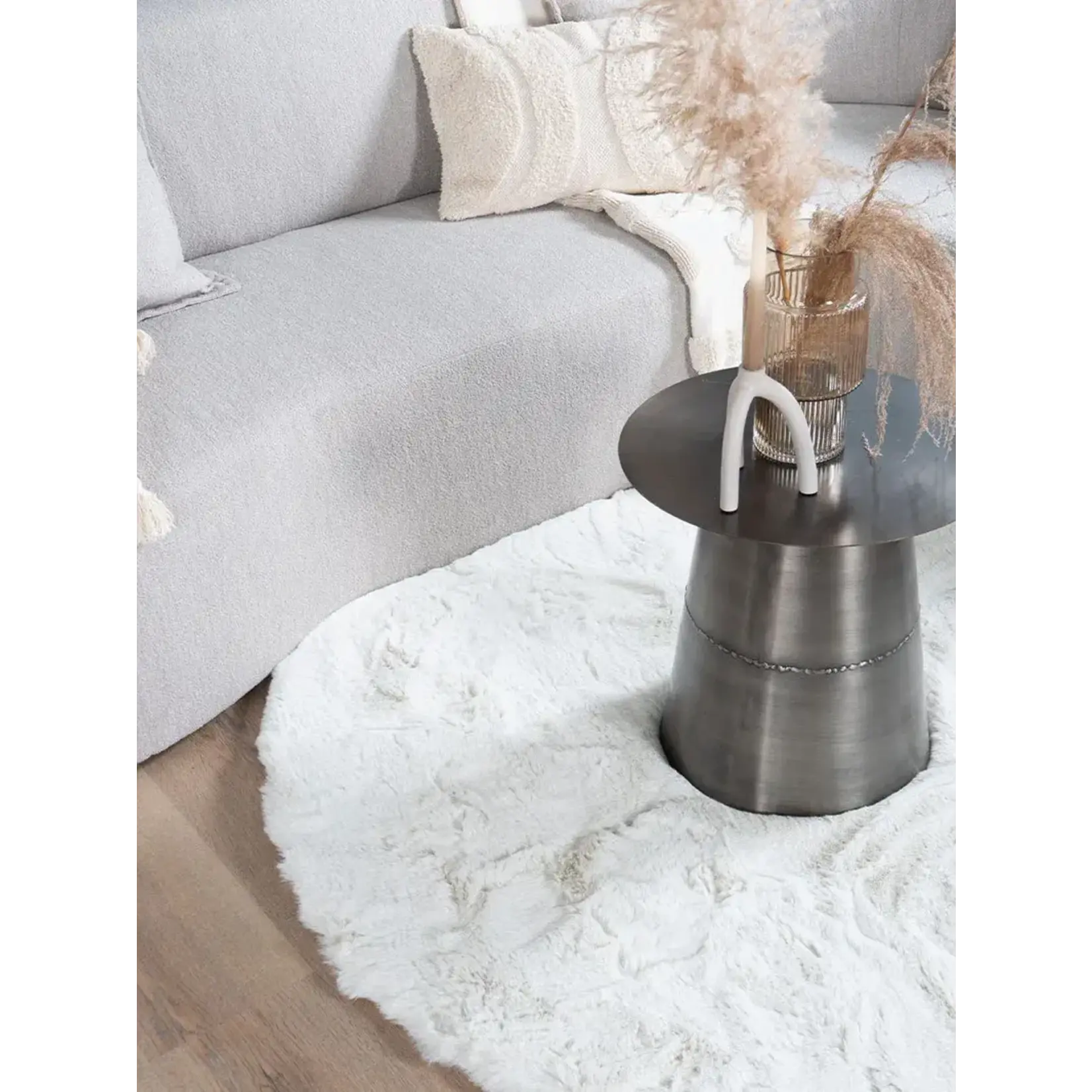 Vloerkleed Morbibo  Beige  - Rond ø160 cm