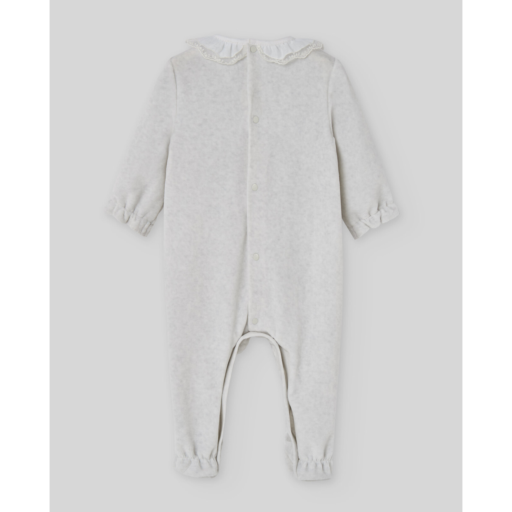 Paz Rodriguez KNIT NEWBORN ROMPER "TERNURA OI 25-26"_Chalk Pink_005-193149