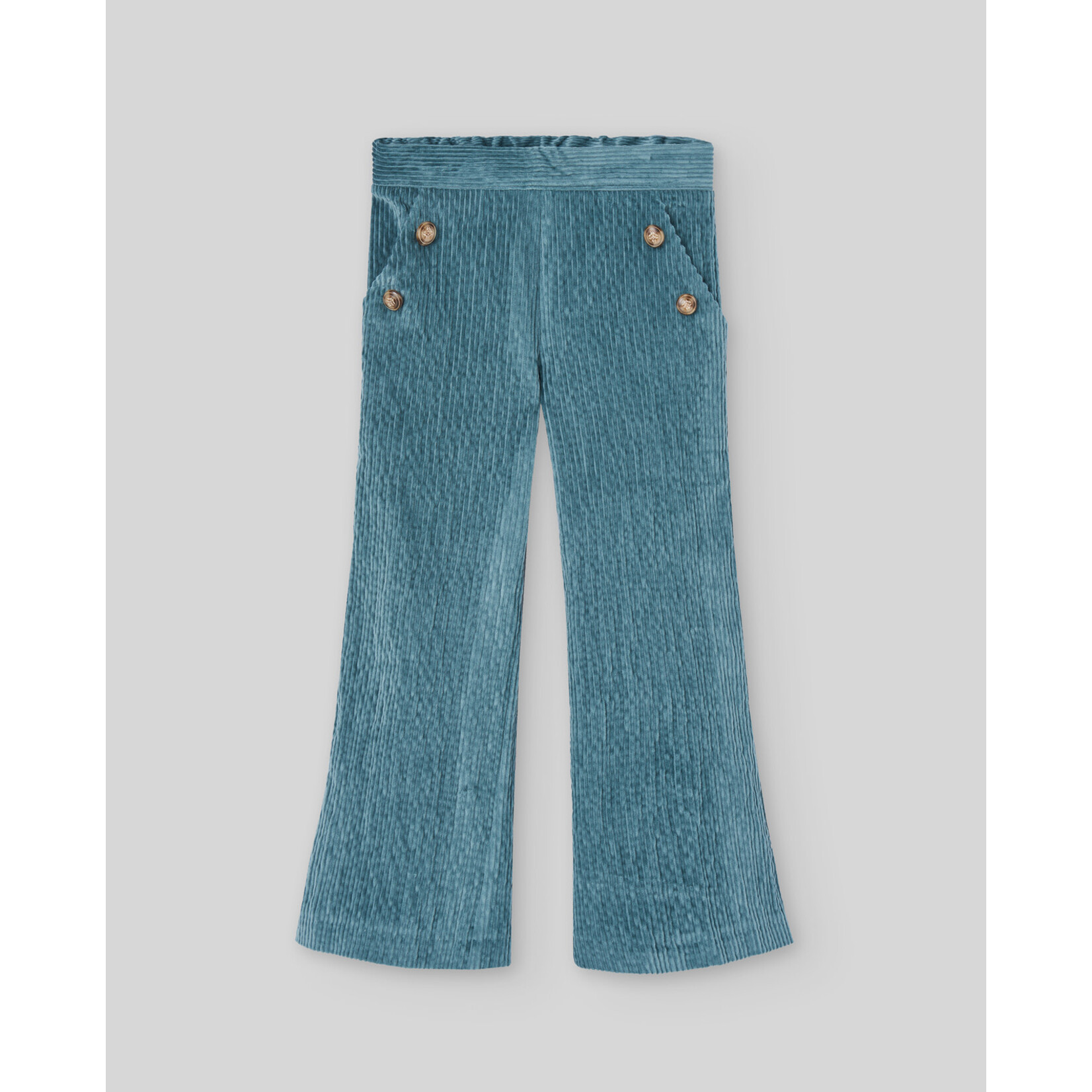 Paz Rodriguez WOVEN INFANT GIRL TROUSERS "POMPON"_Sand_007-152981