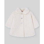 Paz Rodriguez WOVEN NEWBORN COAT "ESENCIAL"_Light Brown_009-150156