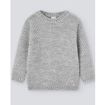 Paz Rodriguez KNIT INFANT BOY PULLOVER "CAMINO"_Grey Pearl_014-132942