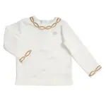 Natini T-SHIRT RIBBON OFFWHITE