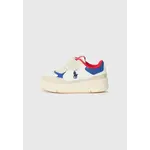 Ralph Lauren MASTERS COURT II PS WHITE TUMBLED/CREAM SUPER SUEDED1