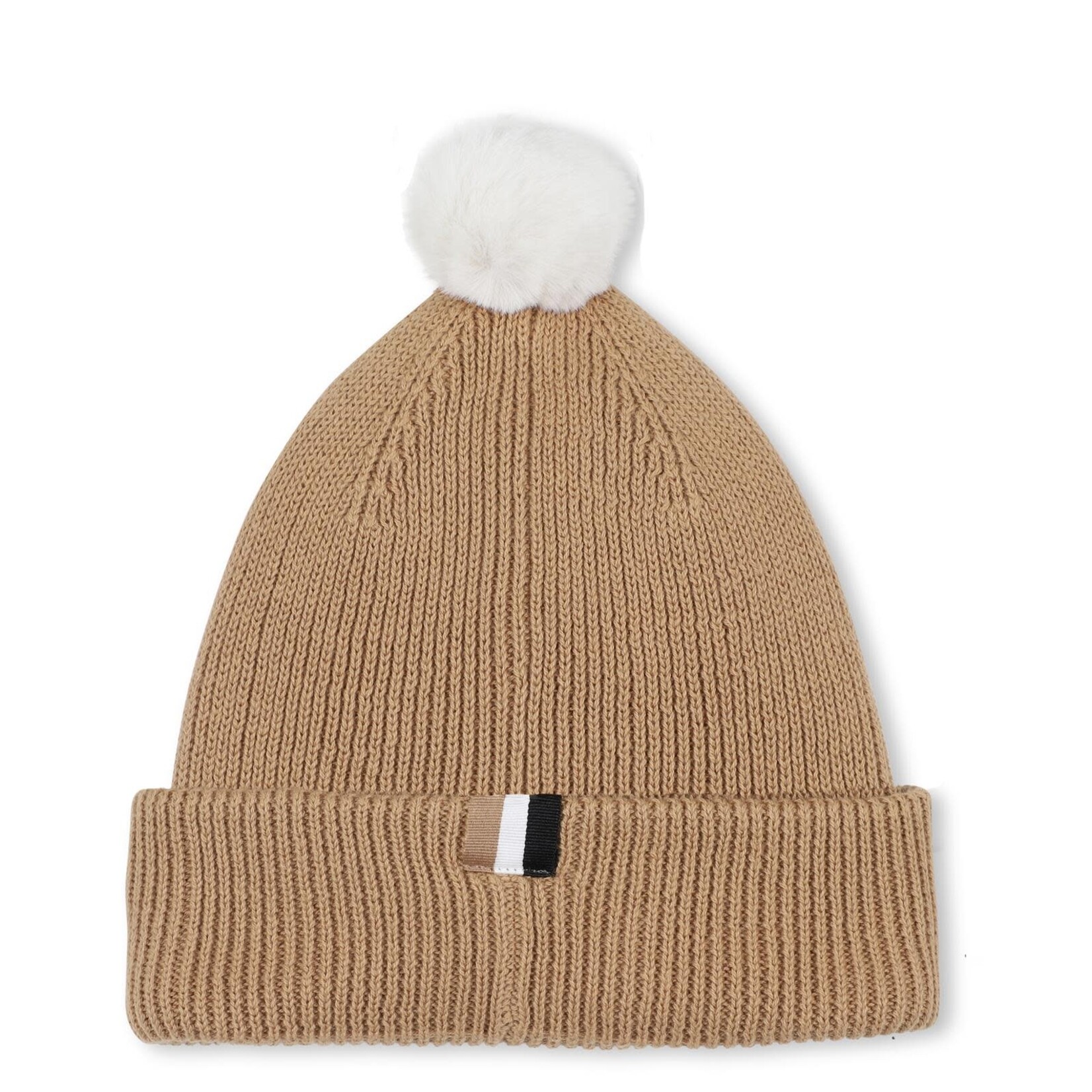 BOSS J52595 BONNET Marron 0-1Y