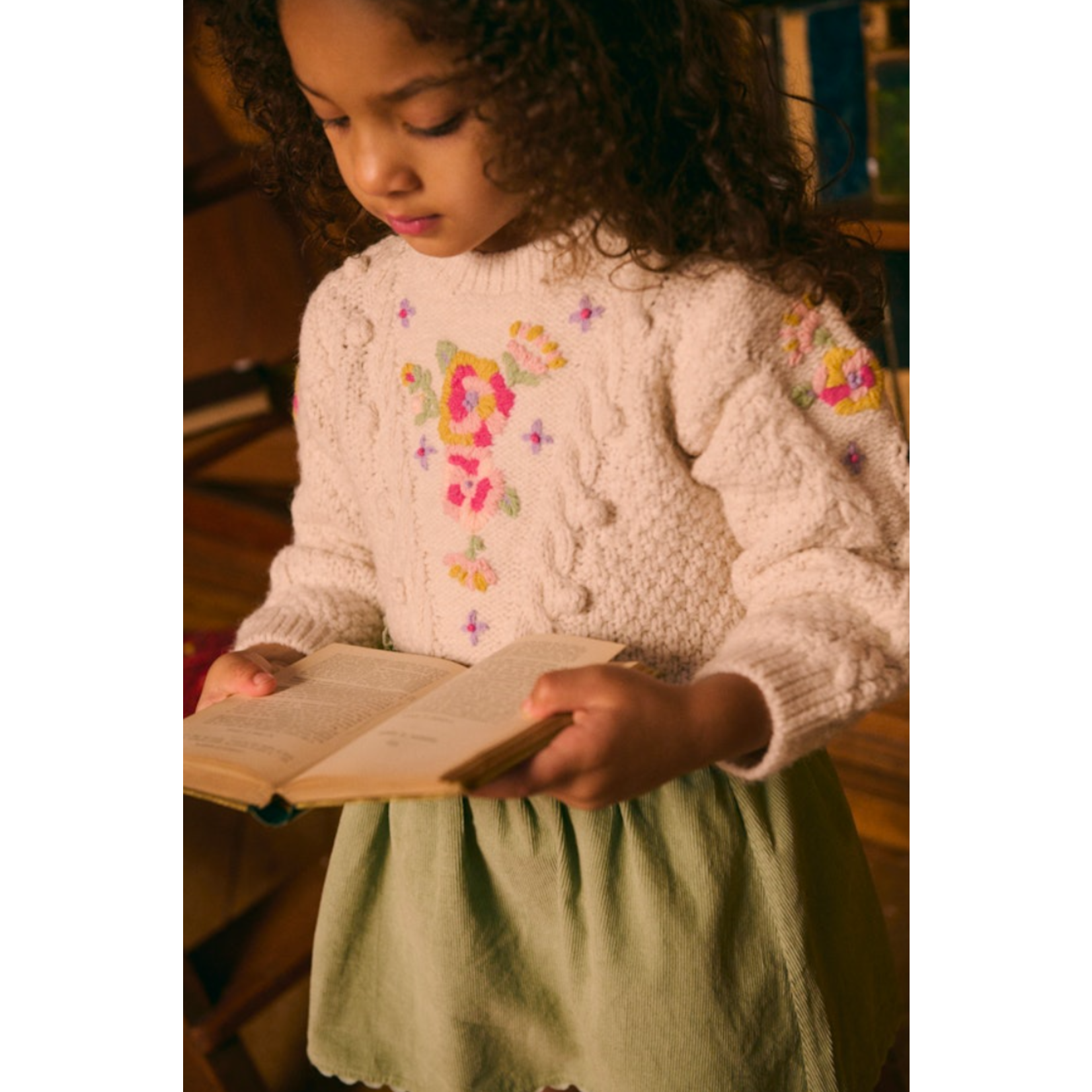 Louise Misha Jumper Acila Cream