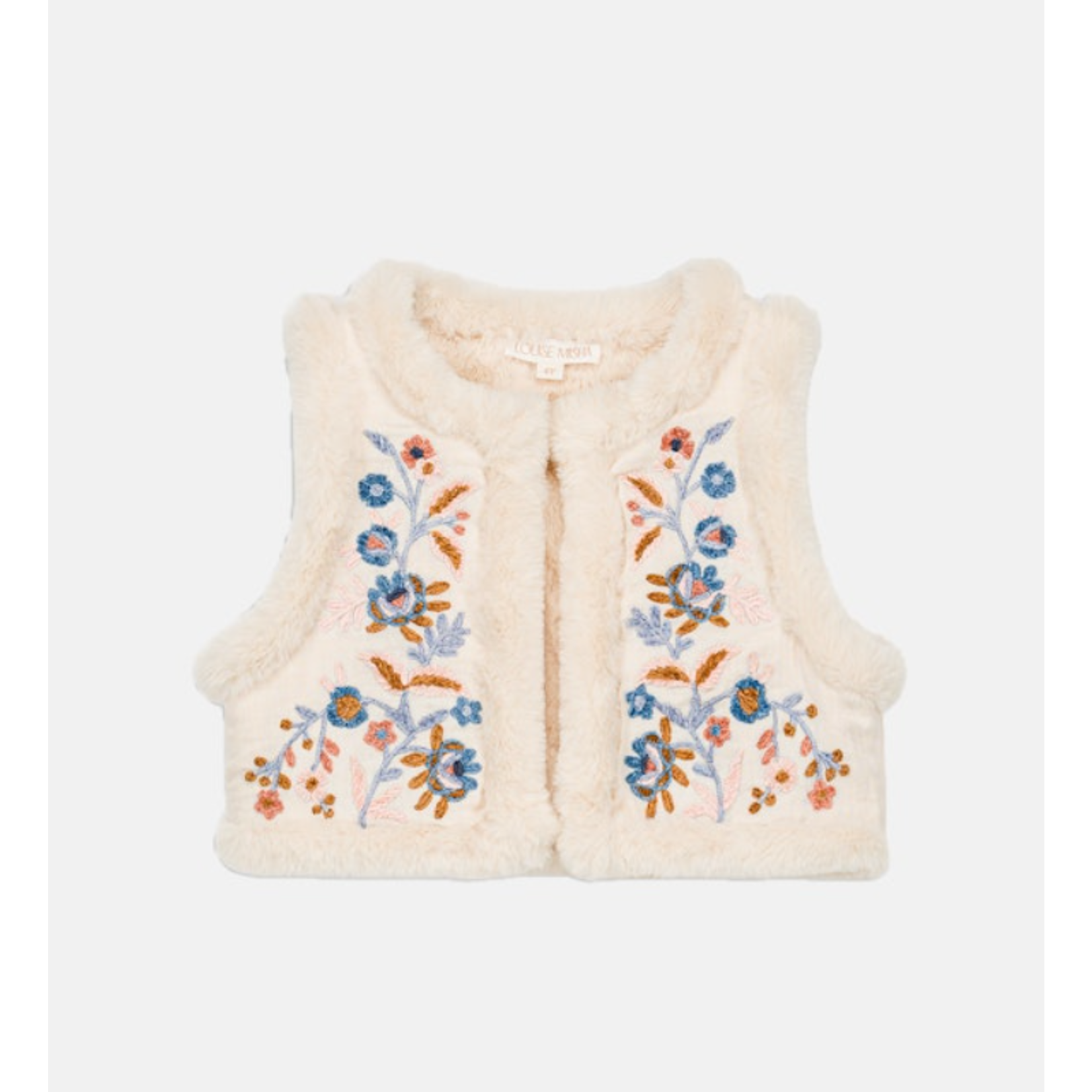 Louise Misha Reversible Vest Librana Cream