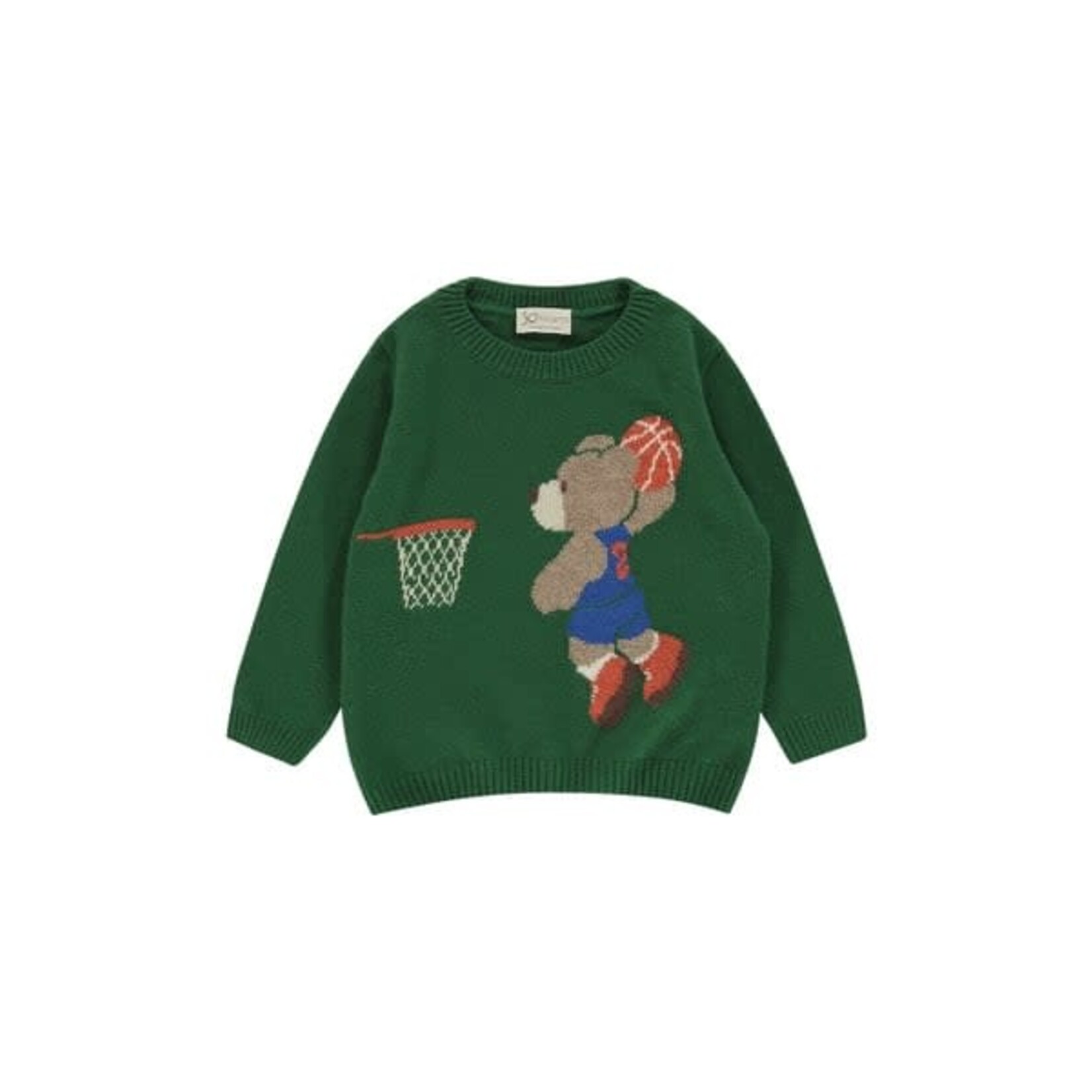 Jo Milano SWEATER 563I2VERDE BOTTIGLIA