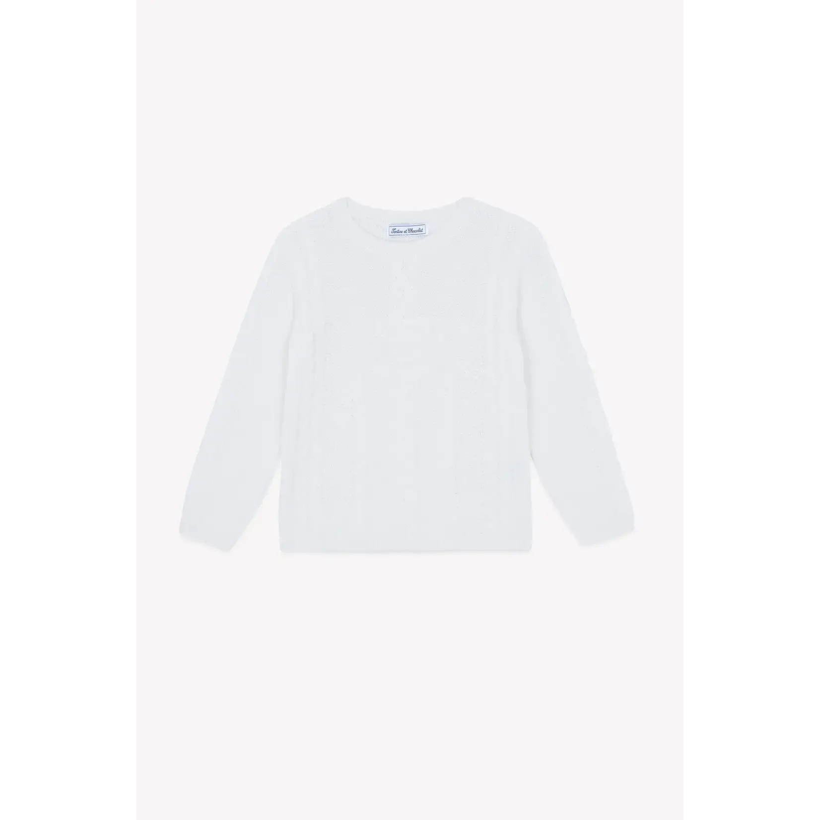 Tartine et Chocolat PULL6BIS PULL Nacre CB18063