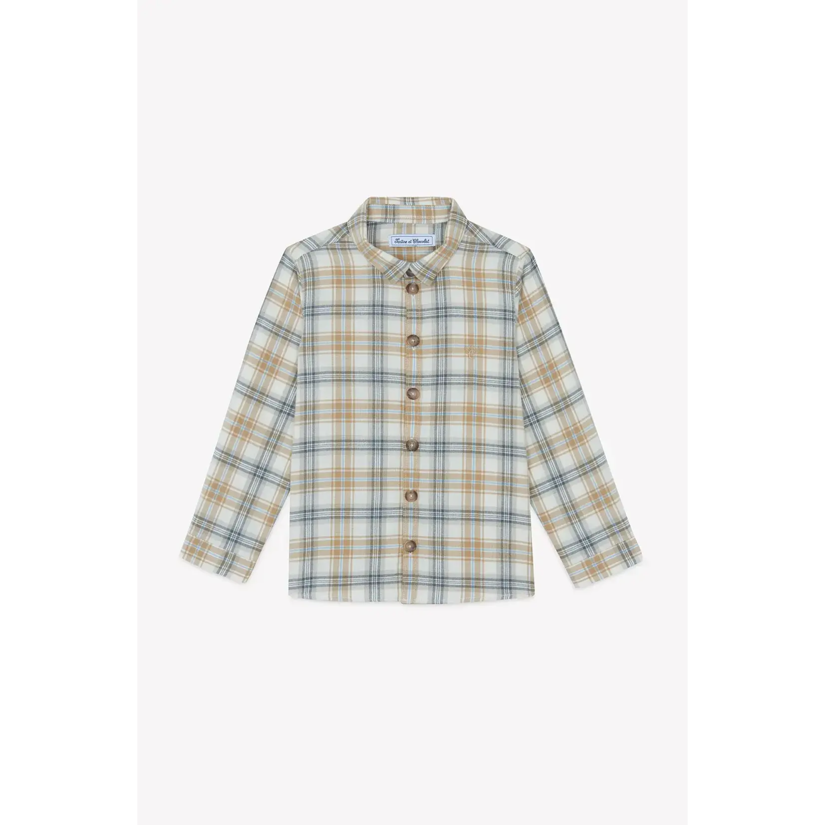 Tartine et Chocolat SURCHEMISE2BIS CHEMISE Nacre CB12043