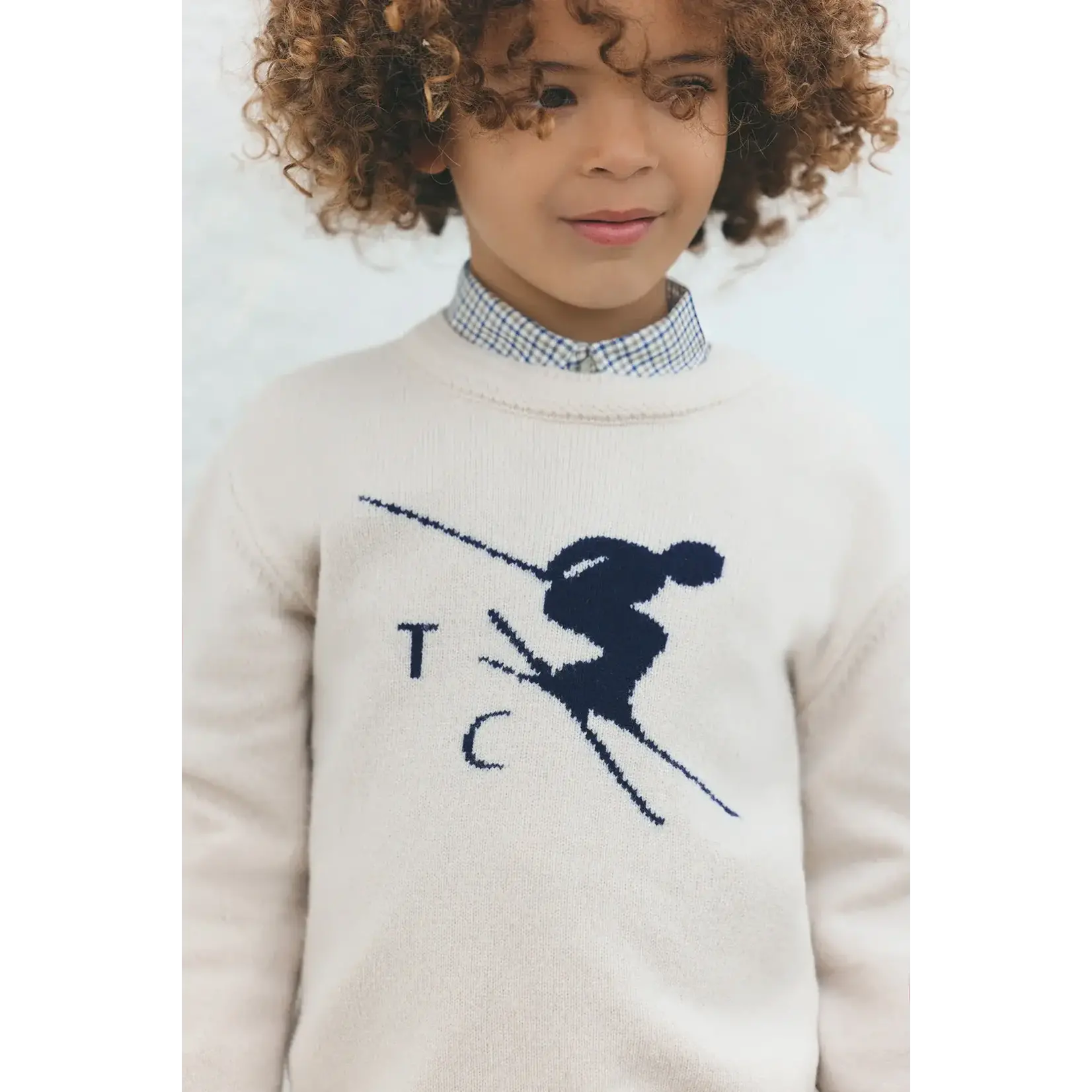 Tartine et Chocolat PULL7BIS PULL Beige chiné CB18053