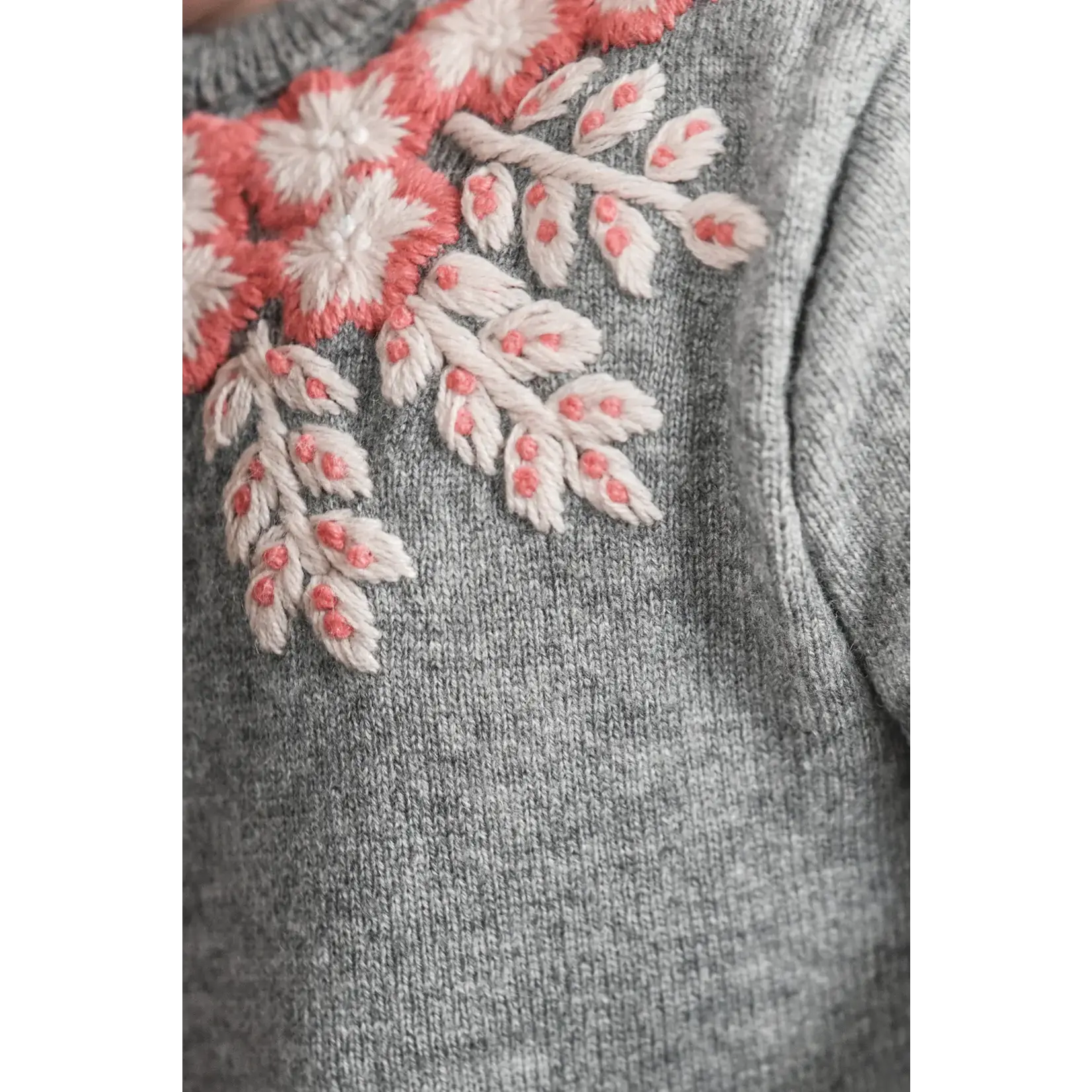 Tartine et Chocolat ROBE19 ROBE Gris chiné moyen CB30161