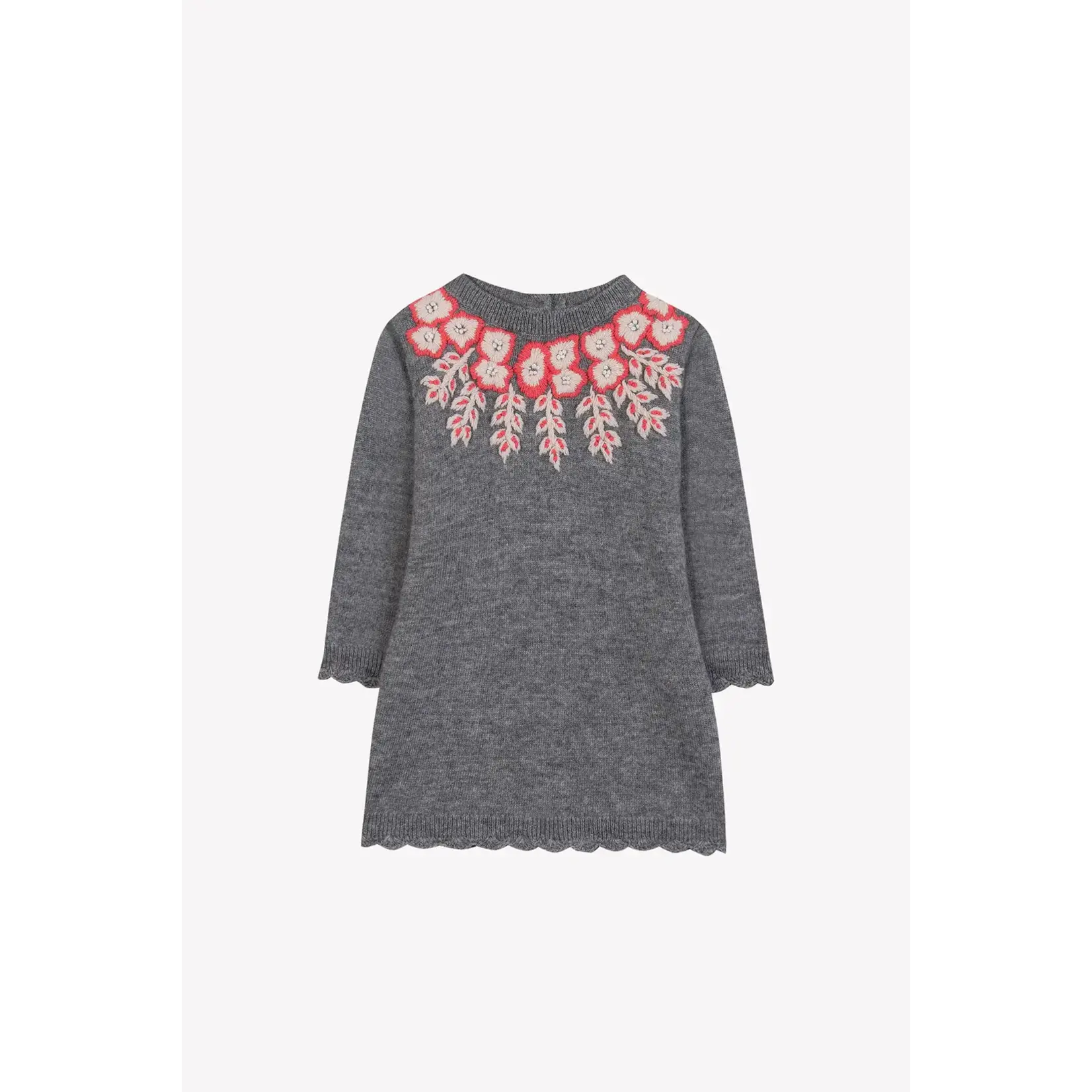 Tartine et Chocolat ROBE19 ROBE Gris chiné moyen CB30161