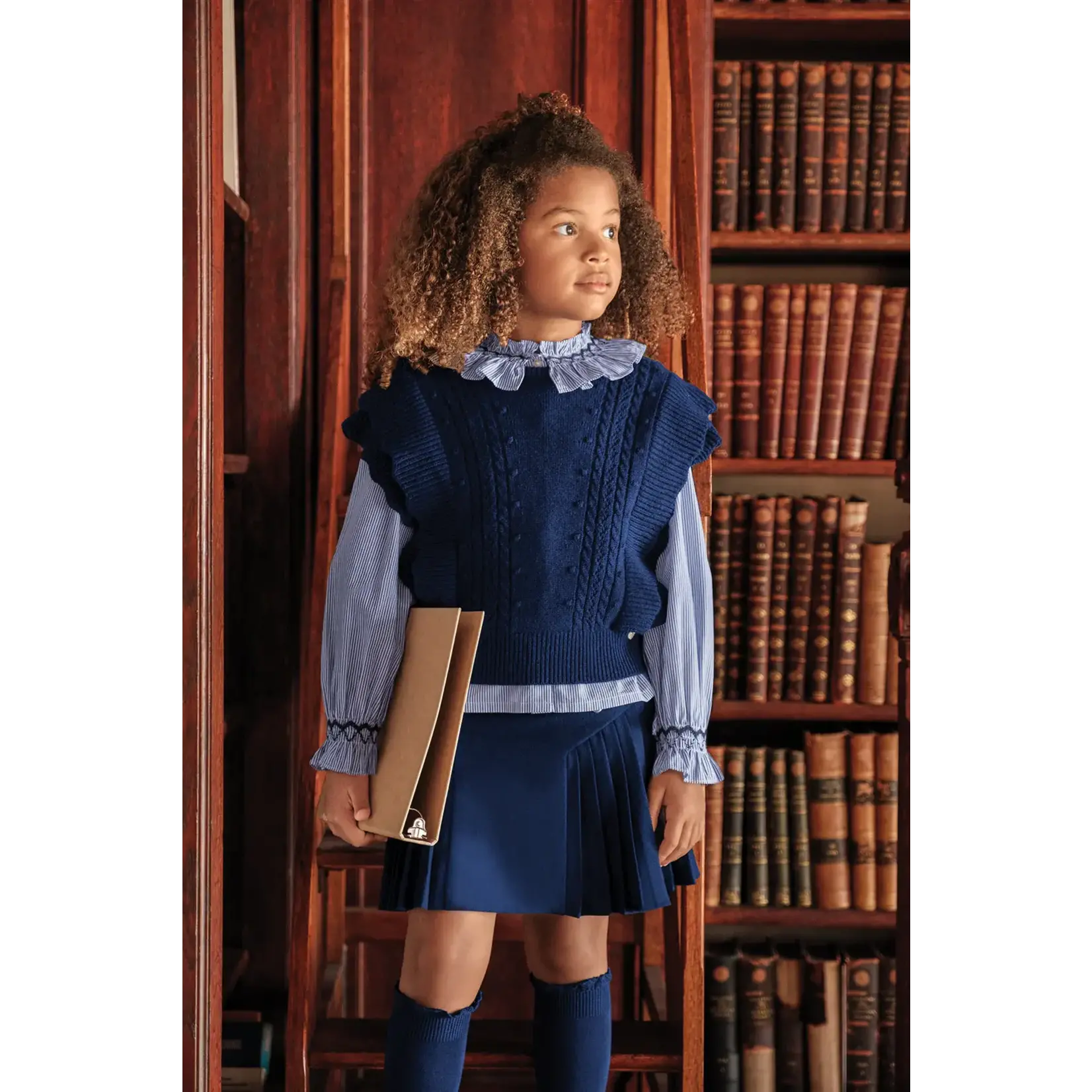 Tartine et Chocolat PULLA CARDIGAN marine CB18002