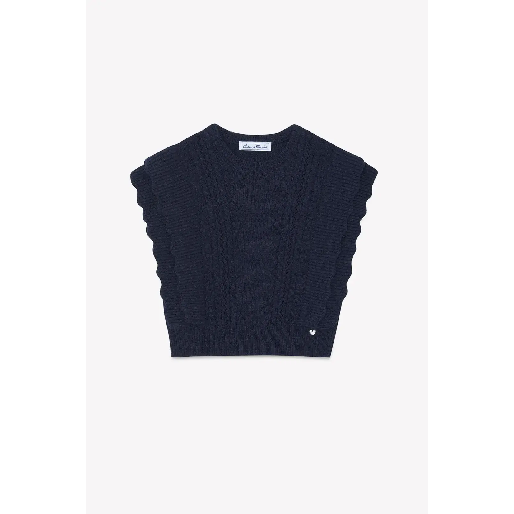 Tartine et Chocolat PULLA CARDIGAN marine CB18002