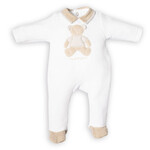 First 6103126 white/beige rompersuit