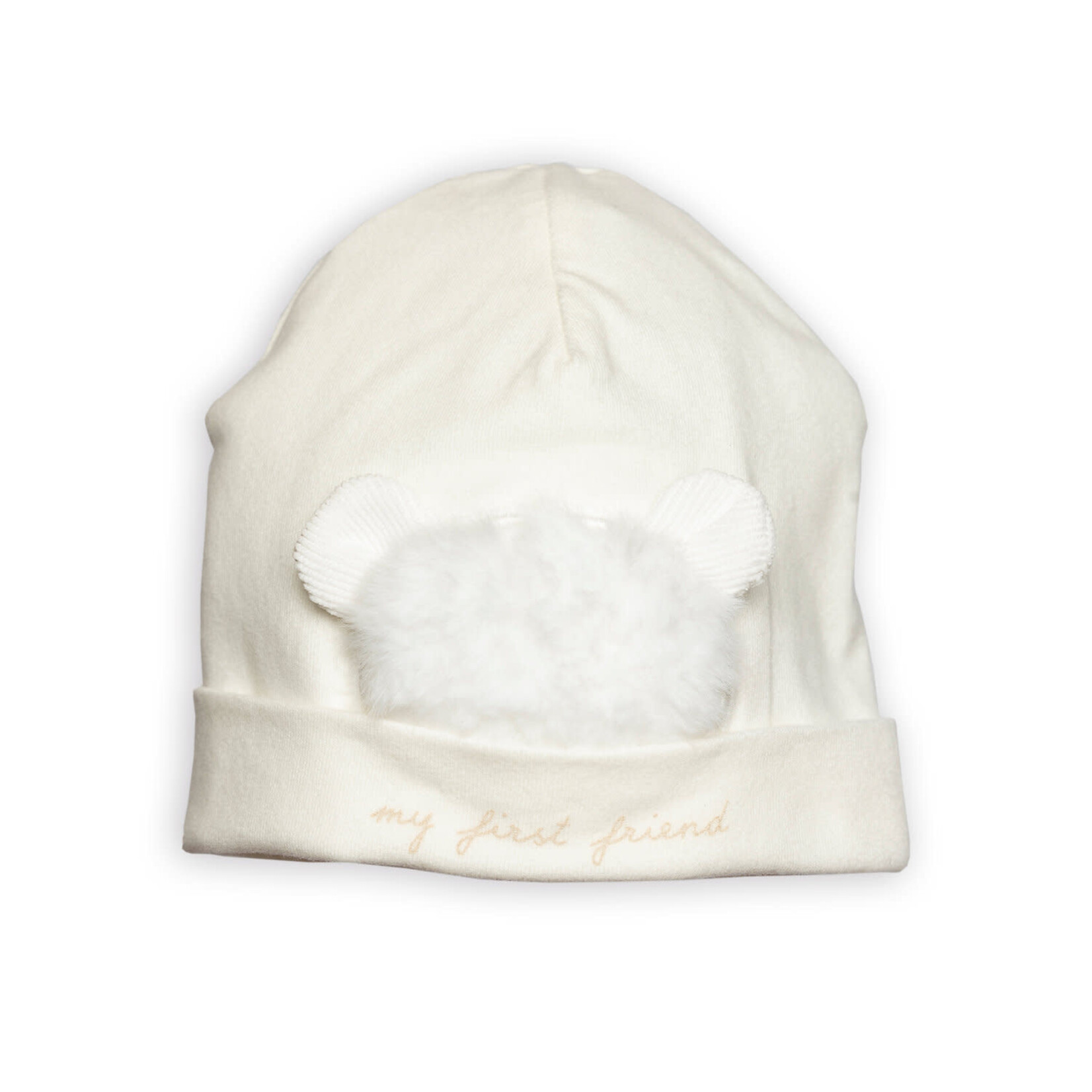 First 6105019 off white bonnet
