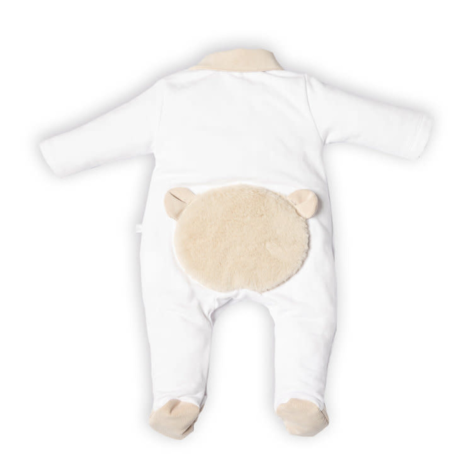 First 6113119 white/beige rompersuit
