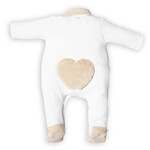 First 6103113 white/beige rompersuit