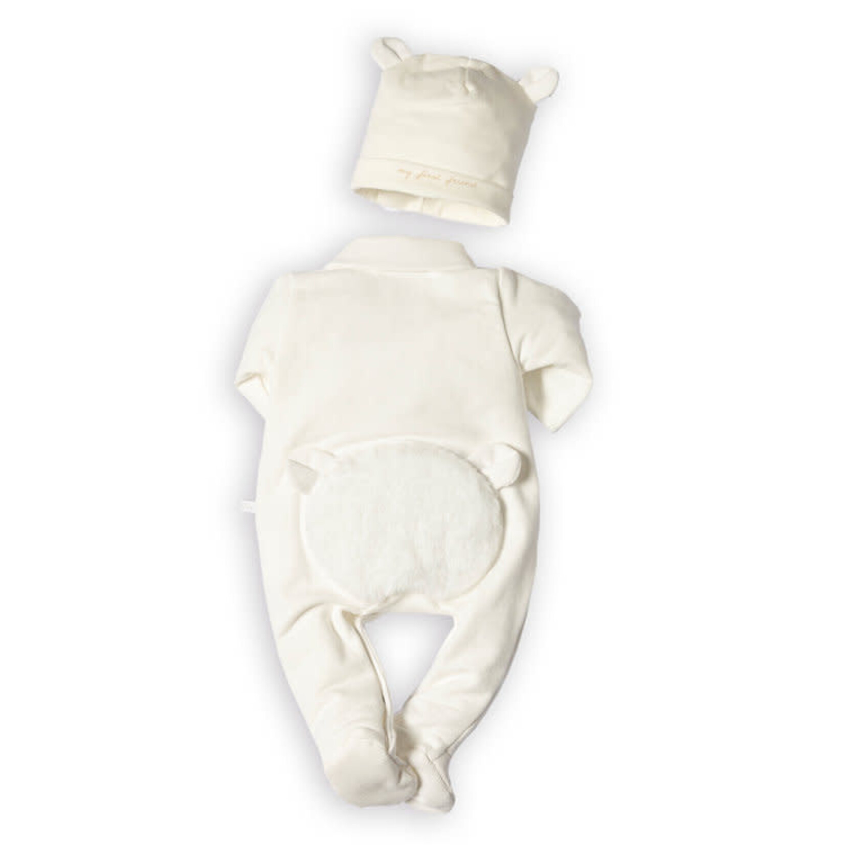 First 6113119 off white rompersuit
