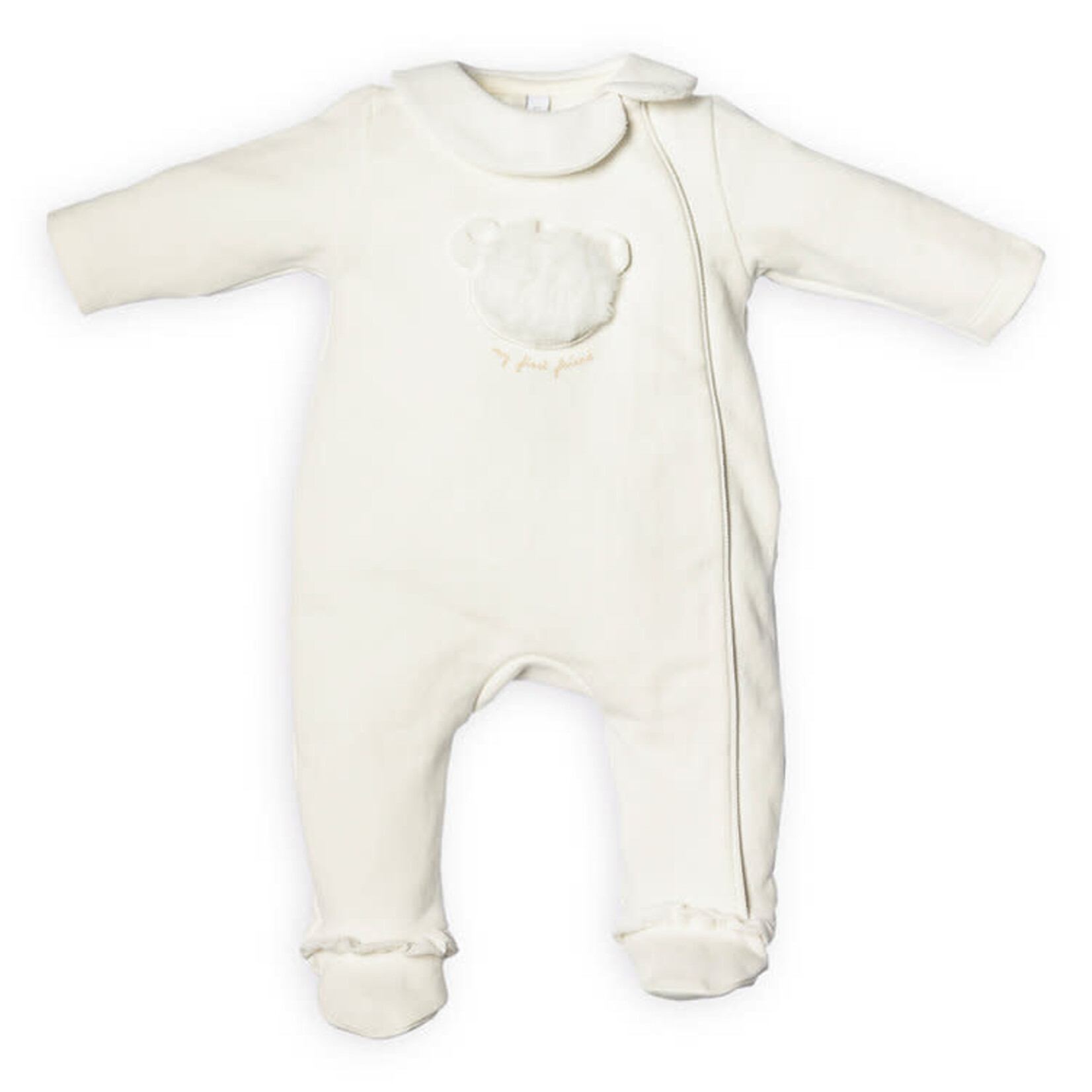 First 6103114 off-white rompersuit