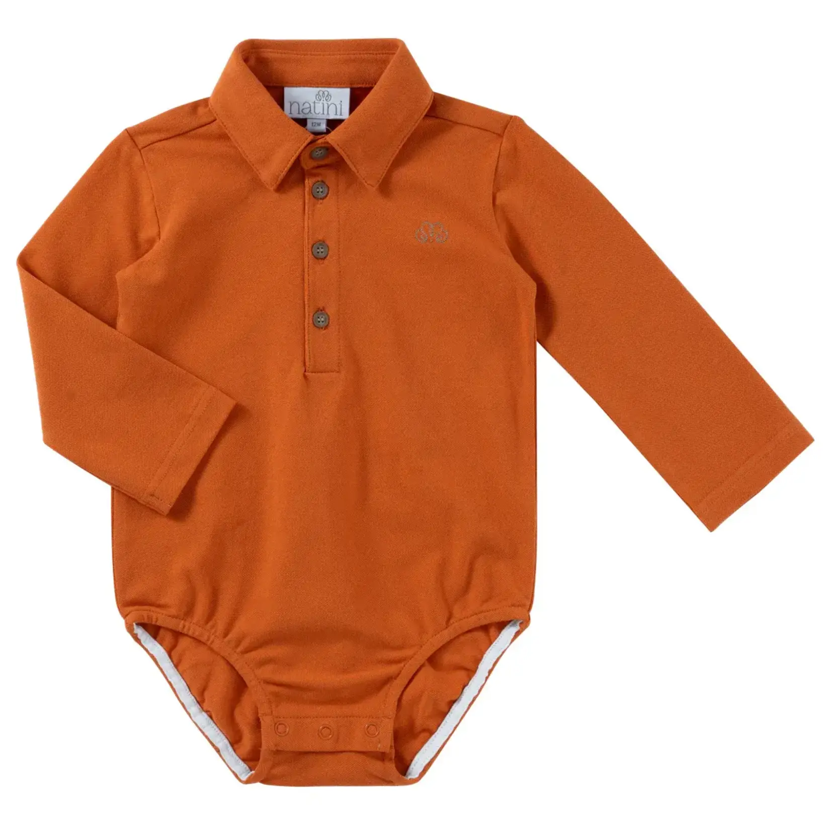 Natini POLO BODY ORANGE-ORANGE