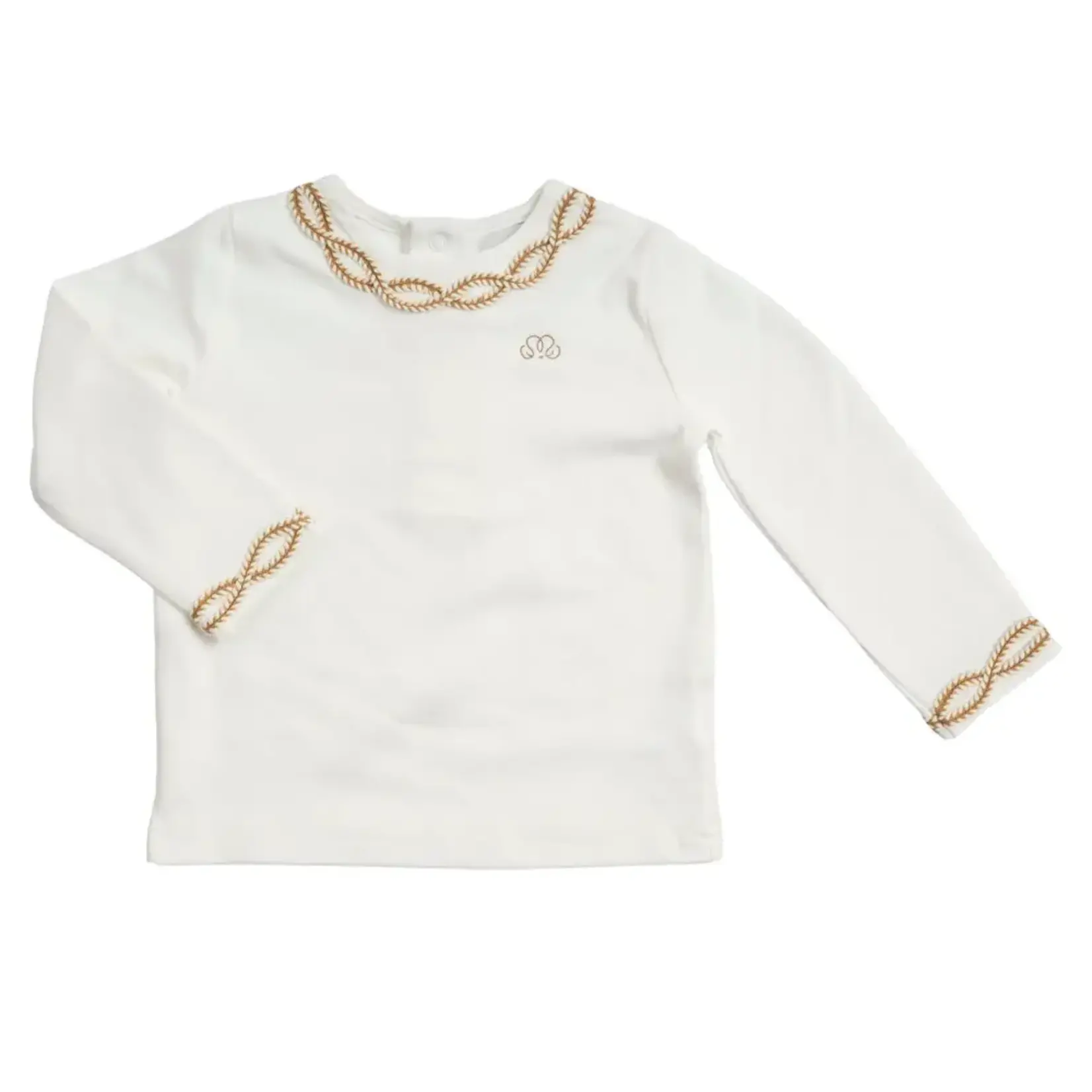 Natini T-SHIRT RIBBON-OFFWHITE