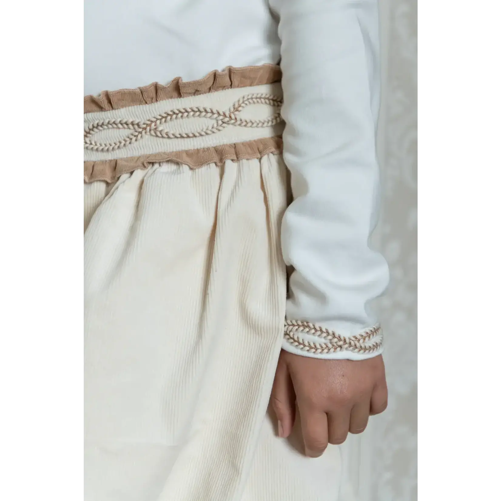 Natini SKIRT RIB GIRL-CREAM