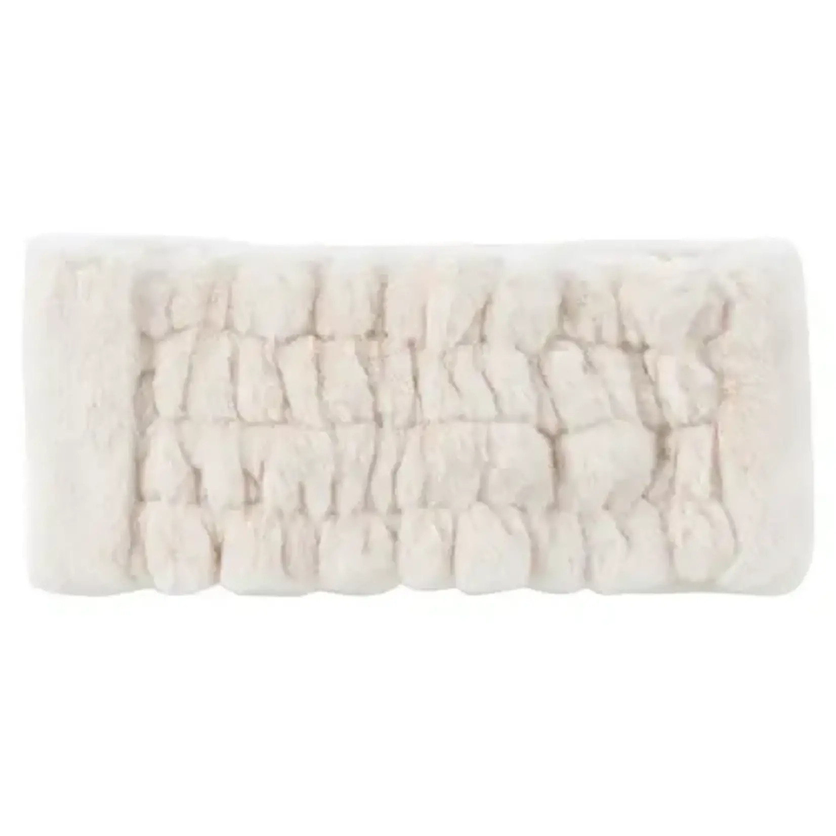 Natini HEADBAND FUR BOW CREAM