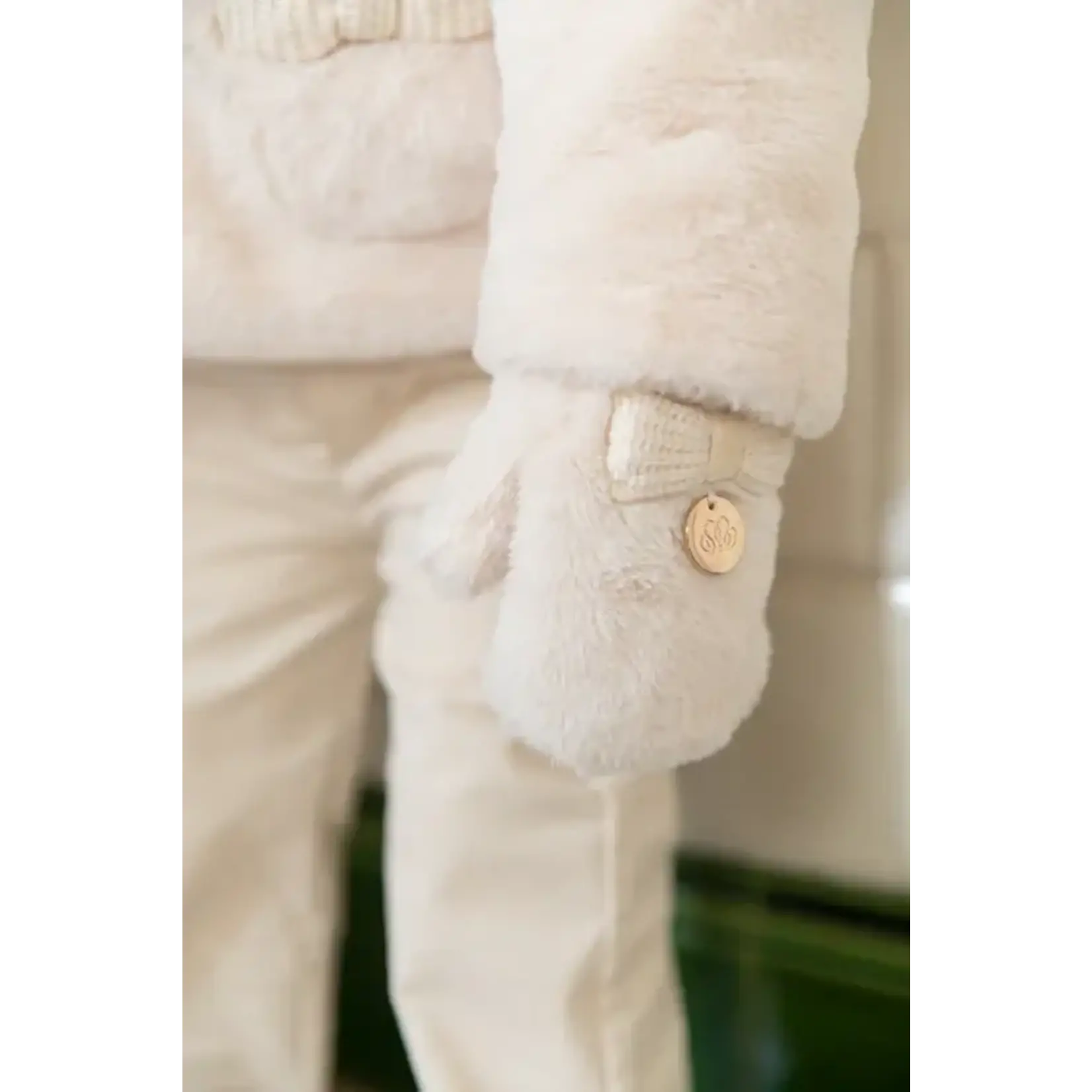 Natini MITTENS FUR BOW