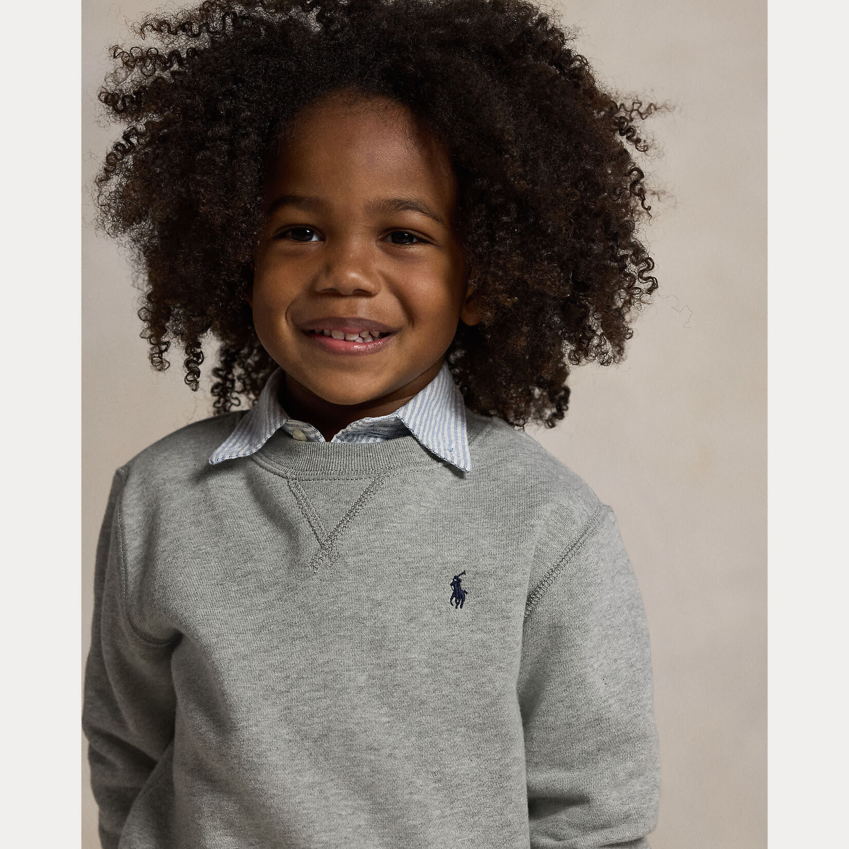 Ralph Lauren FLEECE SWEATSHIRT GREY