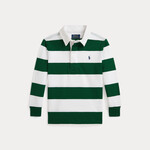 Ralph Lauren THE ICONIC RUGBY SHIRT WHITE/NEW FOREST