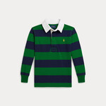 Ralph Lauren THE ICONIC RUGBY SHIRT ATHLETIC GREEN/REFINED NAVY