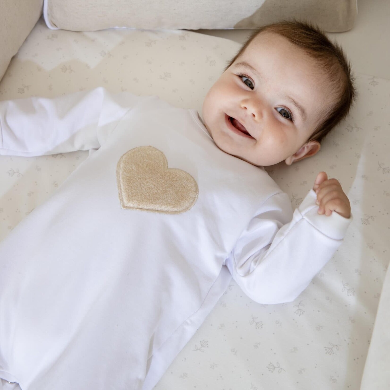 Living Nature Babypakje Estelle wit / beige