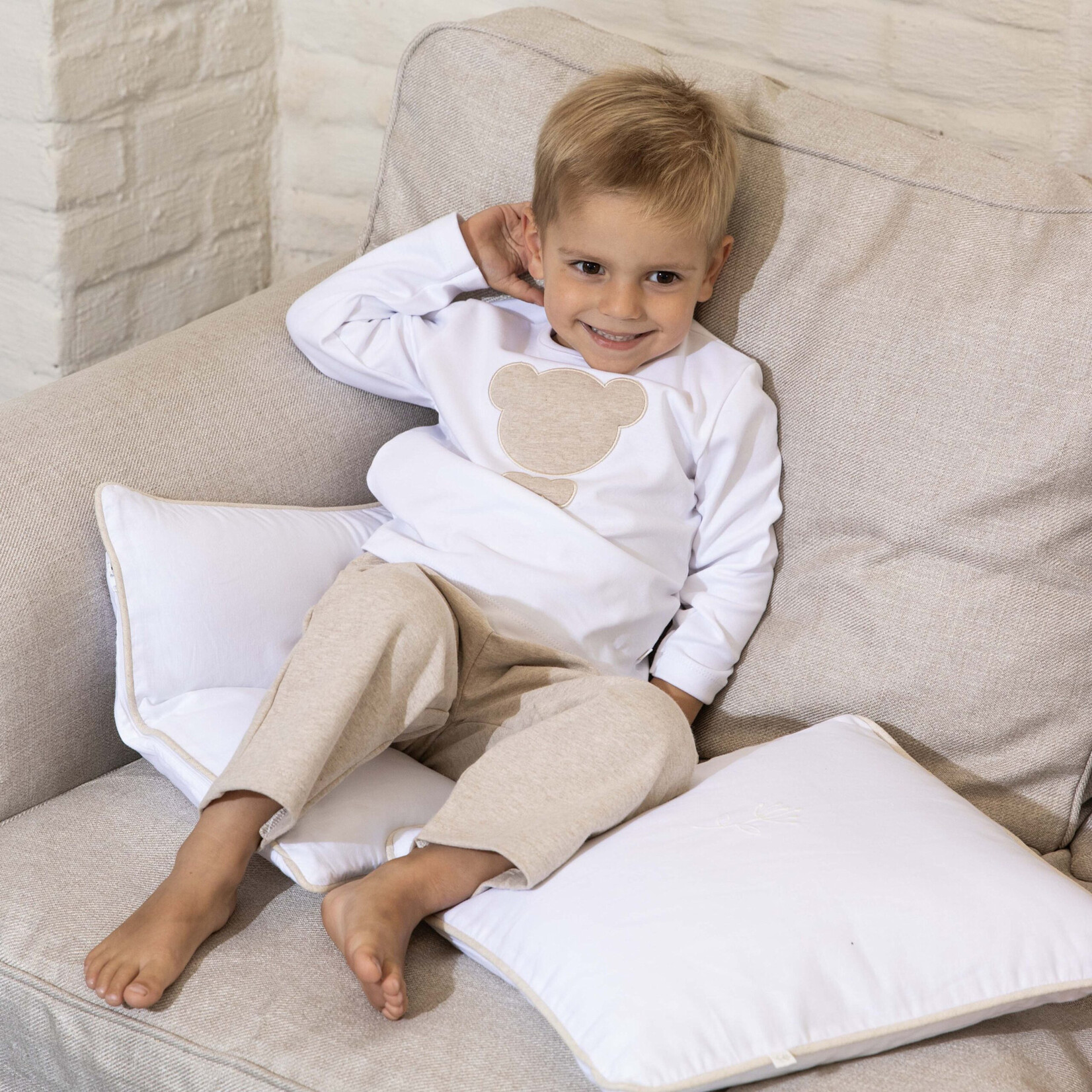 Living Nature Pyjama 2-delig voor jongens en meisjes Cedric