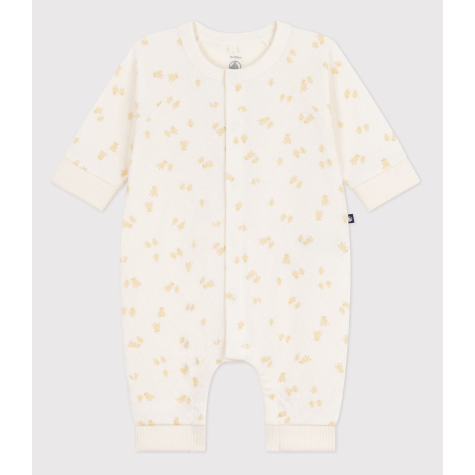 Petit Bateau COMBINAISON LONGUE MILK/MULTICO A0EC3