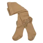 COLLANTS BOW VELVET BEIGE